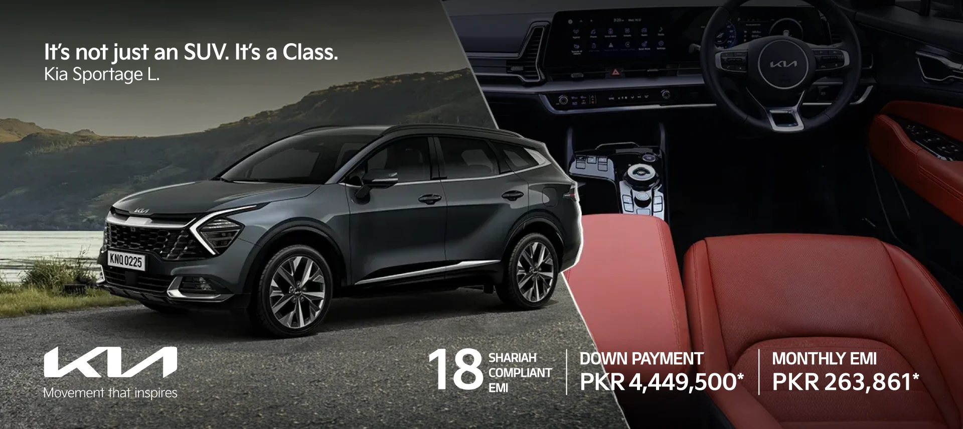 Kia Sportage in Azhar Rent A Car fleet