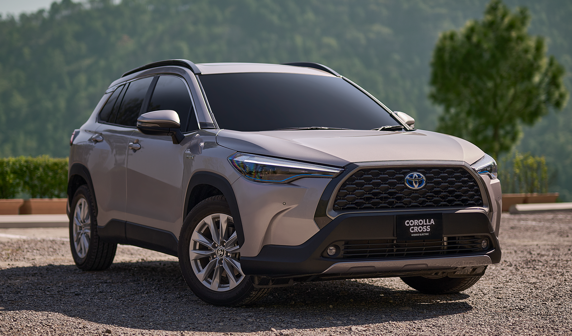 Toyota Corolla Cross HEV in Azhar Rent A Car fleet
